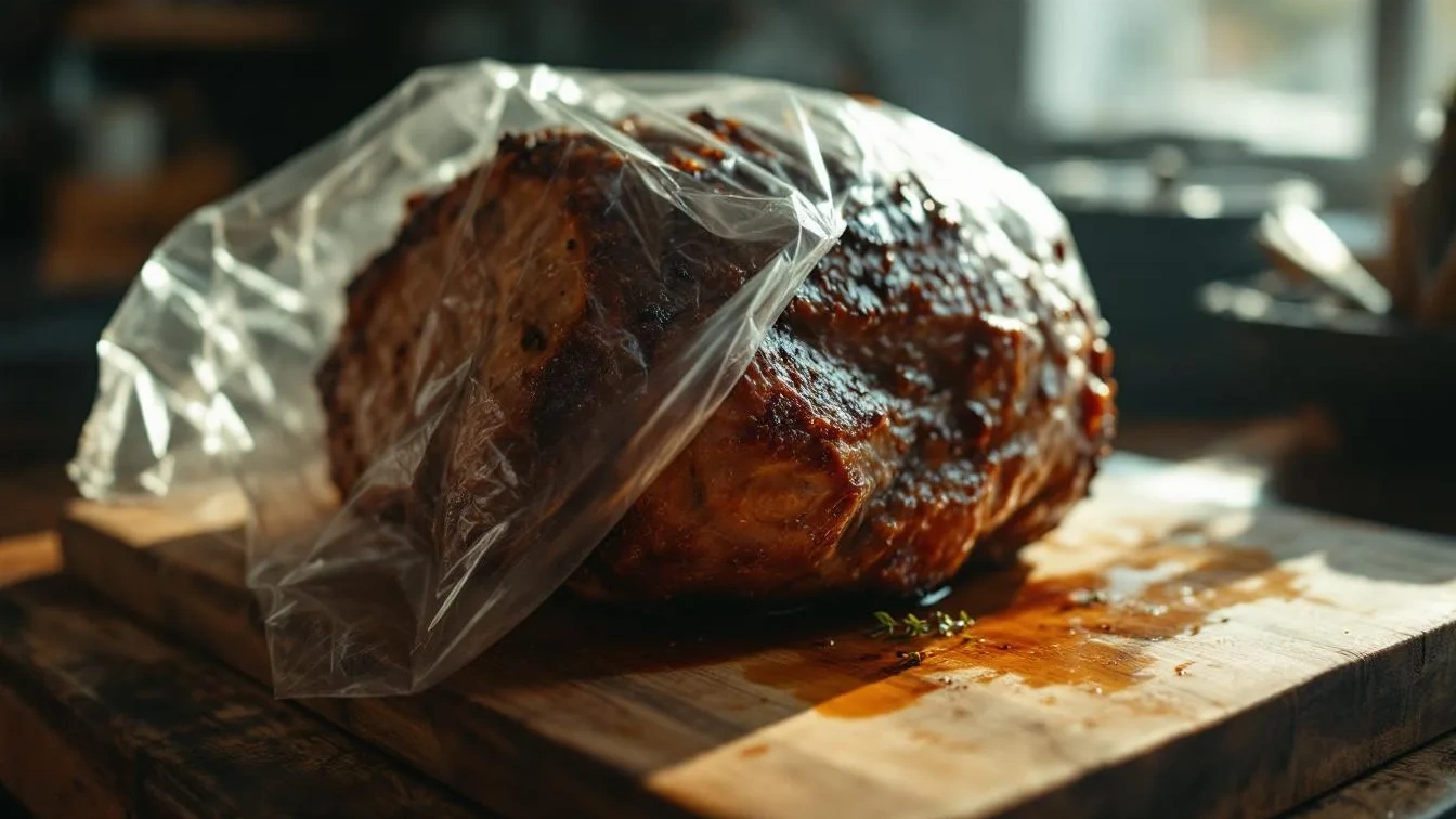 Conservazione avanzi: la regola della pellicola per non far seccare l’arrosto