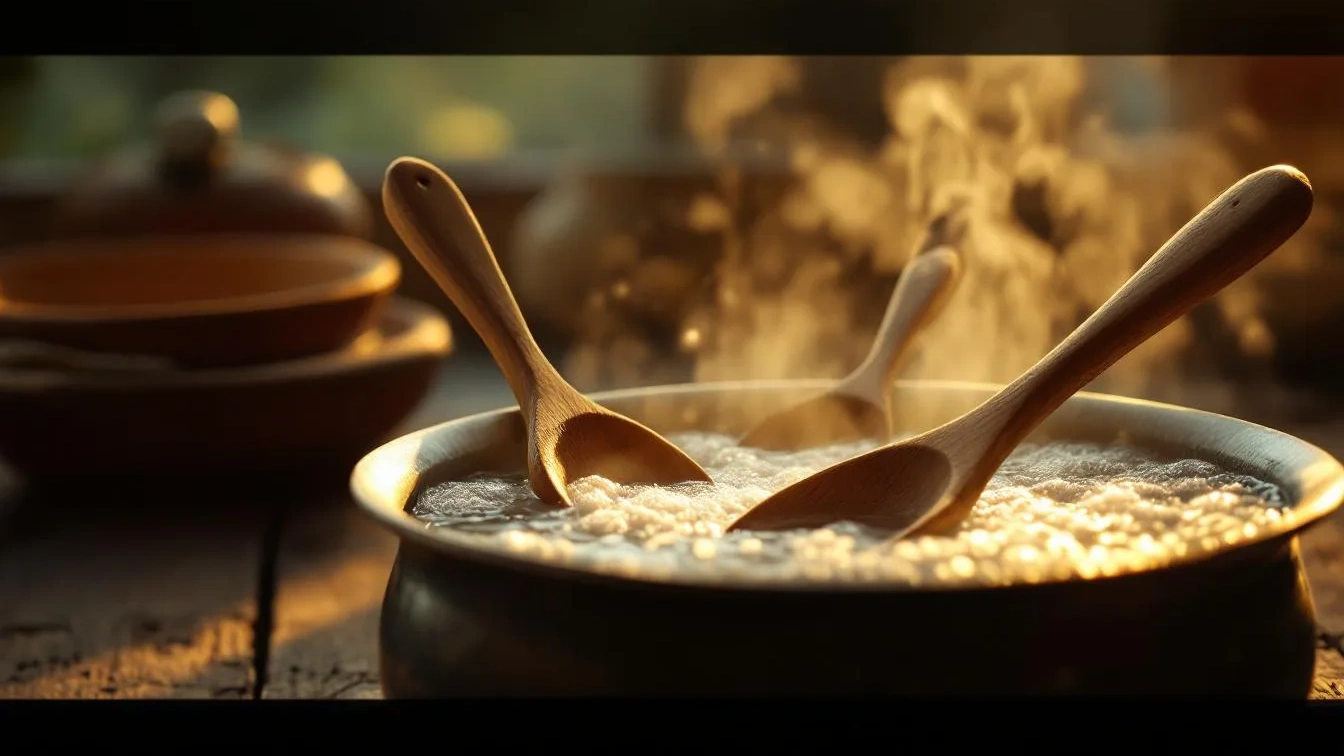 Cucchiai di Legno: il test dell’acqua bollente per capire se sono davvero puliti
