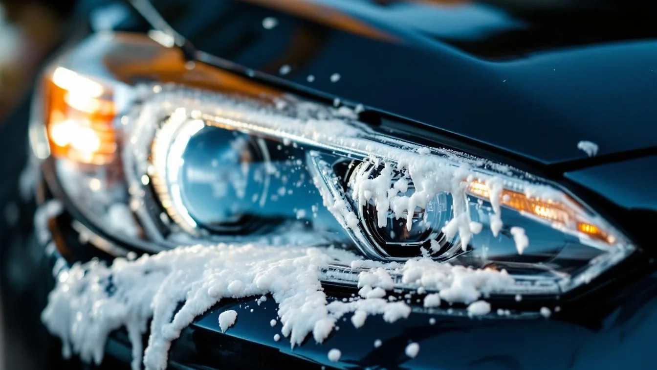 Dentifricio sui fari dell’auto: il segreto per farli tornare trasparenti subito