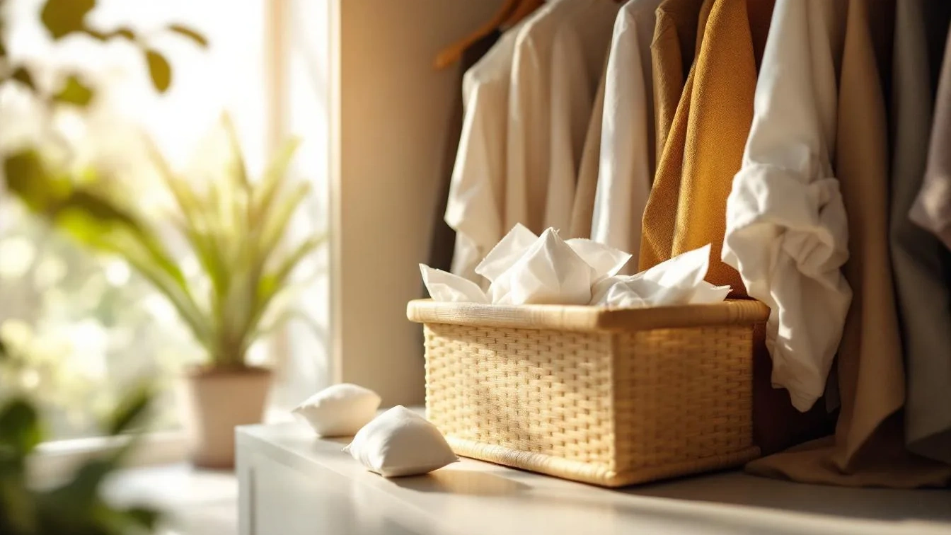 Gesso nell’armadio: il rimedio naturale contro l’umidità che salva i tuoi vestiti