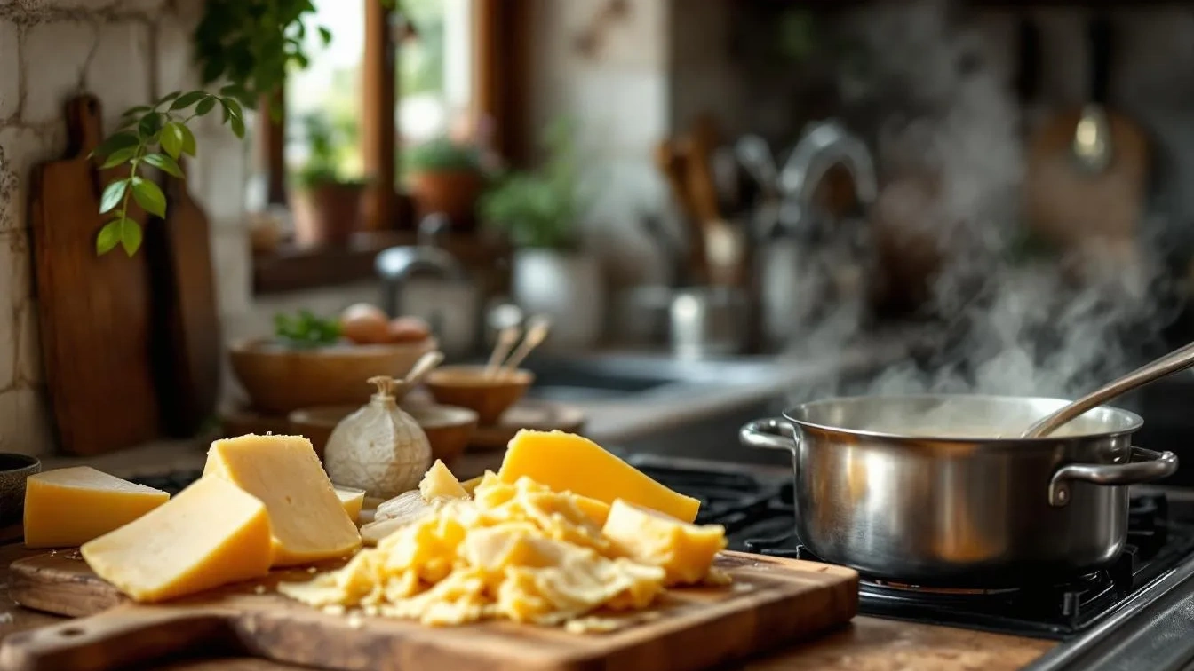 Non buttare le croste del formaggio: il segreto per arricchire il brodo di oggi