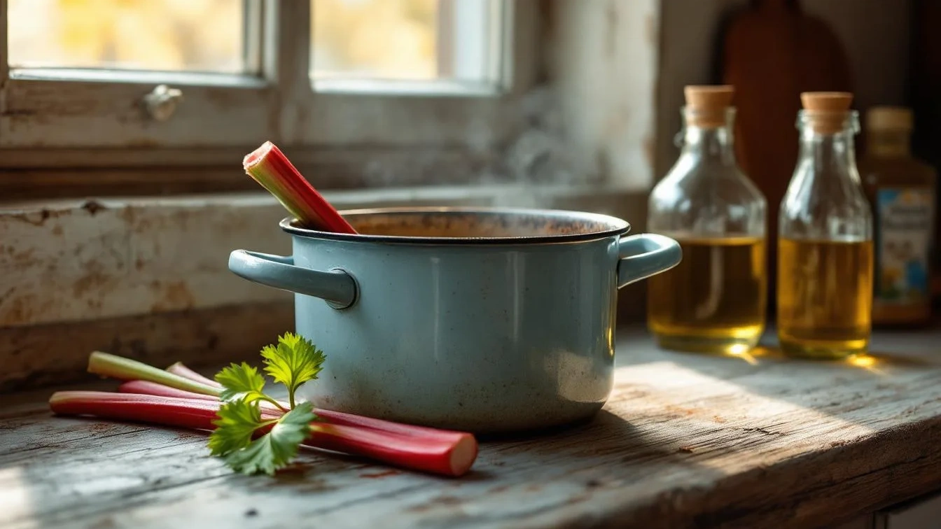 Pentola bruciata dal cenone? Il segreto del rabarbaro o dell’aceto per pulirla subito