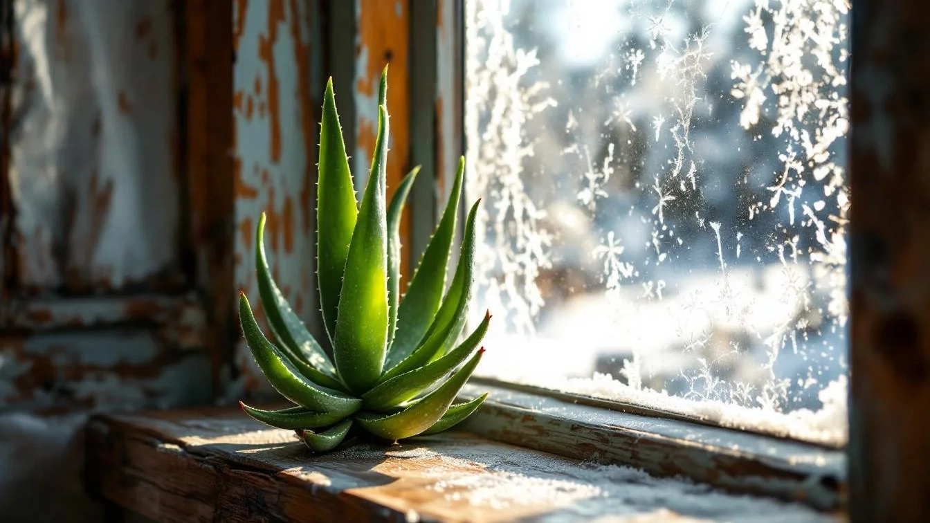 Perché dovresti tenere una pianta di aloe vicino alla finestra anche se fuori fa freddo.