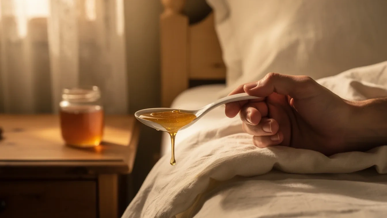 Un cucchiaino di Miele prima di dormire: il segreto per non svegliarsi con la gola secca